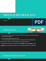 MOTIVACIÓN DELICTIVA - Sabatino