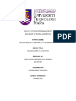 Mgt420 Individual Reflection Paper (Nurul Fathin Nadhirah Binti Shabani - 2024544927)