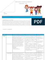 Proyecto de Aprendizaje Yosoy Asi 4 Años