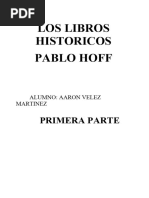 Cuestionario Libros Historicos Pablo Hoff