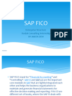 SAP FICO Enterprise Structure