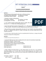 CH 3 - Change in Profit Sharing Ratio Among Parters