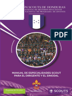 SCOUT - Manual-especialidades-Rama-Scout - HONDURAS