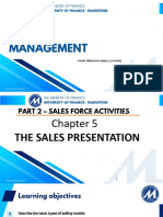 Sales Management Chapter 5 - Pham Tran Khoa