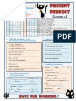 Present Perfect Exercises Grammar Drills 134113