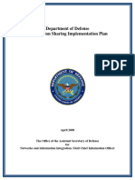 DoD Information Sharing Plan