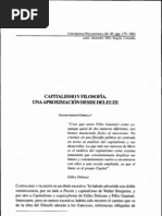 CAPITALISMOY FILOSOFIA. Una Aproximación Desde Deleuze