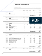 Analisis de Costos Unitarios