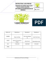 Procedimiento para Estructuración Puente Pasarela 1.