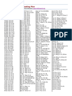 Chronological Biblereadingplan