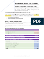 Cima Degree Holders Factsheet 2024