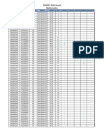 PUBDET-2019 Maths Result 2 PU