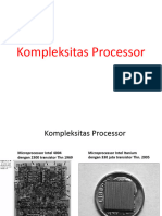 Pertemuan 4 Kompleksitas Processor