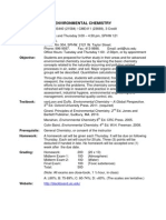 Environmental Chemistry