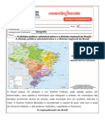 Texto 05 - A Divisão Político-Administrativa e A Divisão Regional Do Brasil