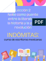 Lección 2. Nellie Como Puente Entre La Literatura, La Historia y La Postrevolución