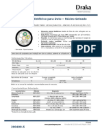 Cabo Óptico Dielétrico para Duto - Núcleo Geleado: Descrição Abnt NBR 14566 - Anatel: Anexo A Resolução 715