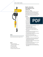 Electric Chain Hoists: Hoisting Equipment