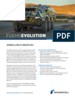 Rheinmetall Fuchs Evolution Ambulance MEDEVAC