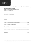 Validation Data AmpFire HPV 16 18 HR According To Meijer Criteria v3