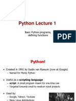 Python Lec 1