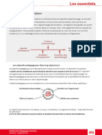 Essentiel Alignement Pédagogique