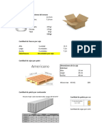 Calculo Frascos, Cajas y Palets.