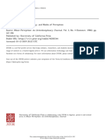 Lewin Theory Phenomenology Modes of Perception