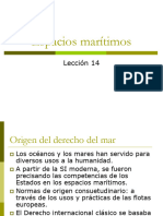 Lección 14 - Competencia Sobre Los Espacios Maritimos