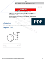 Pilot System Pressure - Test and Adjust (RENR7981-07)