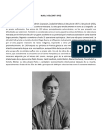 Frida Khalo Biografía