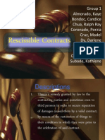 Rescissible Contracts 2