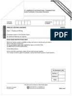 University of Cambridge International Examinations International General Certificate of Secondary Education