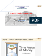 Chapter 1 - No.02 Formula For Interest and Equivalents - Engineering Economy