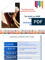 Tax Audit Icai by CA. C. v. Chitale