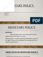 Monetary Policy PPT (GRP 2)