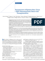 Preemptive Management of Epstein-Barr Virus