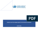 OHCHR Update HR Situation in Ethiopia in 2023