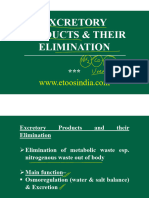 TSC B1& B2 221129 Classnotes Excretory Products and Their Elimination PDF