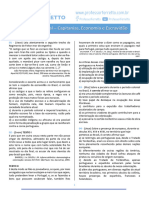 Exercícios - Capitanias, Economia e Escravidão