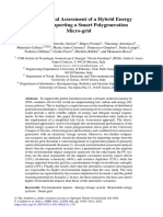 Environmental Assessment of A Hybrid Energy System Supporting A Smart Polygeneration Micro-Grid