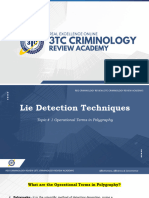 Lie Detection