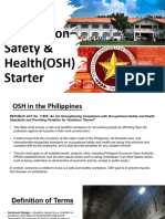 Lecture 1 Occupation Safety and Health