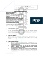 MBD-304 Bases de Datos Multidimensionales