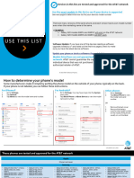 Devices Working On ATT Network