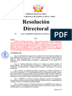 Resolución Desistimiento