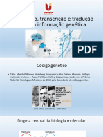 2-Replicação, Transcrição e Tradução Da Informação Genética