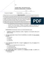 EVALUACION SOLEMNE ACCESO HISTORIA I° Medio Primer Semestre