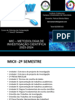 Aula 12 MIC - Fundamentação Teórica