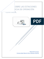 Ensayo Sobre Las Estaciones de Referencia de Operación Continua - Bryan de La Cruz